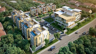 Devtraco Plus Ghana Limited Acasia townhomes and apartments aerial view