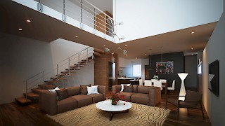 Devtraco Plus Ghana Limited Acasia townhomes interior living area
