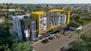 Devtraco Plus Ghana | The Edge bird view | Labone apartment for sale and rent