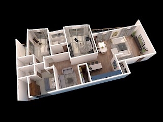 Devtraco Plus Ghana Limited Acasia apartments floor plan 3 bedroom