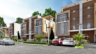 Devtraco Plus Ghana Limited Acasia townhomes day view